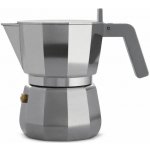 Alessi Moka konvička na kávu, 3 šálky, hliníková DC06/3 – Hledejceny.cz