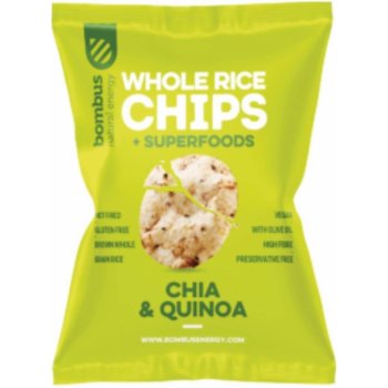 Hermes Celozrnné rýžové chipsy Chia+Quinoa 60 g