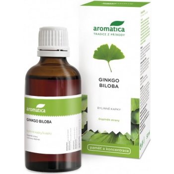 Aromatica Ginkgo biloba bylinné kapky 50 ml