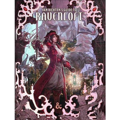 Wizards of the Coast D&D Van Richten's Guide to Ravenloft Alt Cover HC – Zboží Mobilmania