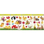 Okenní fólie velikonoční živá kuřátka 42x30cm – Hledejceny.cz