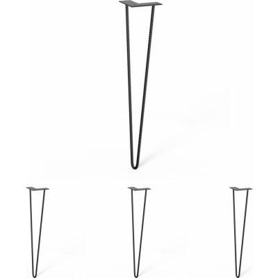 Walteco Hairpin Roxor II 50549BP1 černá 4 ks – Zboží Dáma