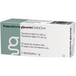 Sanova Suppositoria glycerini Glycerínové čípky 1 g 5 ks – Hledejceny.cz