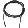 Kabel a konektor pro RC modely RUDDOG 14AWG/2,1qmm silikon kabel černý 1 m