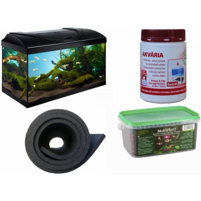 Diversa Creative Expert LED akvarijní set rovný černý 37,5 l – Hledejceny.cz