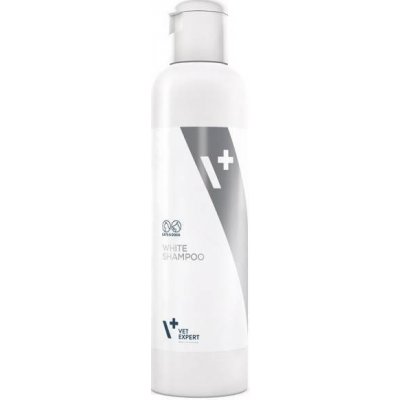 VET EXPERT WHITE SHAMPOO - šampon pro psy a kočky se světlou srstí 250 ml – Zbozi.Blesk.cz