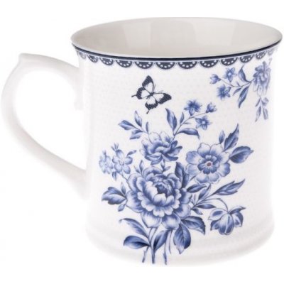 Casa de Engel porcelánový hrnek s květinkovým vzorem 400 ml