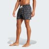 Koupací šortky, boardshorts adidas plavecké šortky Wave Logo CLX bílo černé