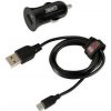 Nabíječka k GPS navigacím Nabíječka telefonu LAMPA 2 v 1 Micro USB kit 12/24V