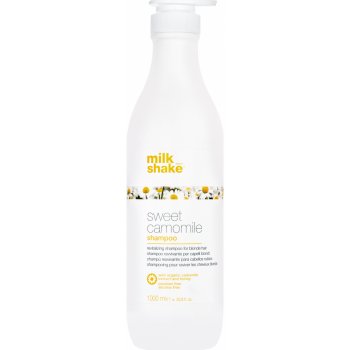 Milk Shake Sweet Camomile Shampoo revitalizující šampon pro blond vlasy 1000 ml