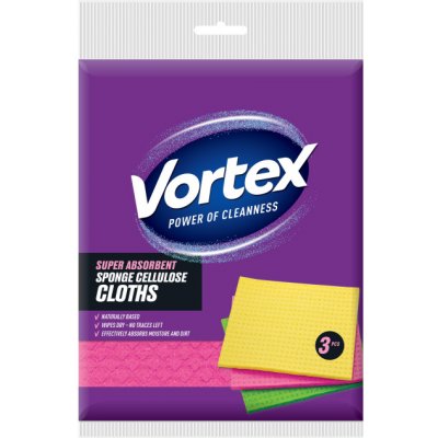 Vortex celulózový hadřík 3 ks – Zboží Dáma