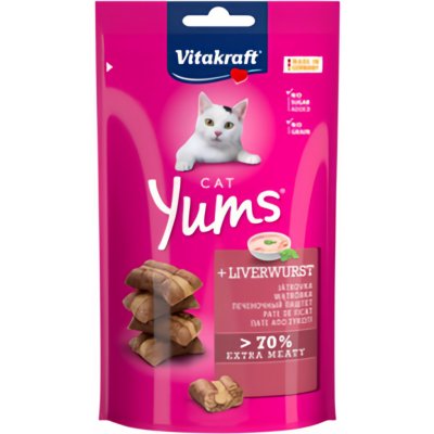 Vitakraft Cat Yums pamlsky Jitrnice 40 g – Zboží Mobilmania