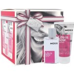 Mexx Life Is Now Her EDT 30 ml + tělové mléko 2 x 50 ml dárková sada – Hledejceny.cz