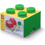 LEGO® úložný box 25 x 25 x 18 cm tmavě zelená – Sleviste.cz