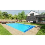 Qbig Benefit Skimmerový bazén 3 x 7 x 1,5 m – Zboží Dáma