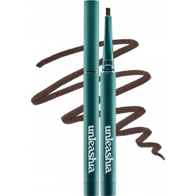 Unleashia Easy Glide Flat Eyeliner Ploché oční linky 02 Brown Mood 0,15 g – Zboží Mobilmania