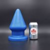 Anální kolík Topped Toys The Grip 160 Blue Steel, prémiový silikonový anální kolík 22 x 13 cm