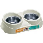Ferplast Duo Feed 03 dvojMiska s miskami 900 ml 47 x 25 x 13 cm – Hledejceny.cz