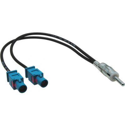 Xcsource Câble Adaptateur Antenne Autoradio / Stéréo Mâle Din Fakra Vers  Antenne Auto Am / Fm Pour Ford Fiesta/Focus, Bmw X3/X5 Ma1134