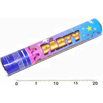 Párty Konfety vystřelovací 30cm