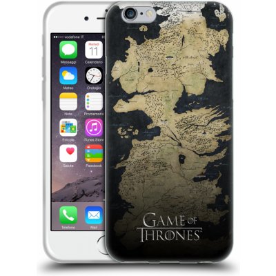 Pouzdro HEAD CASE Apple iPhone 6 Hra o trůny - Mapa západozemí