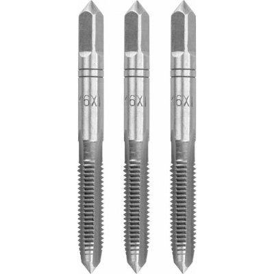 STREND PRO Závitník M 6 × 1,0mm, DIN 352 – sada 3ks – Hledejceny.cz