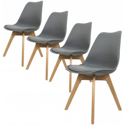 Trendie Scandi tmavě šedé 4 ks – Zboží Dáma