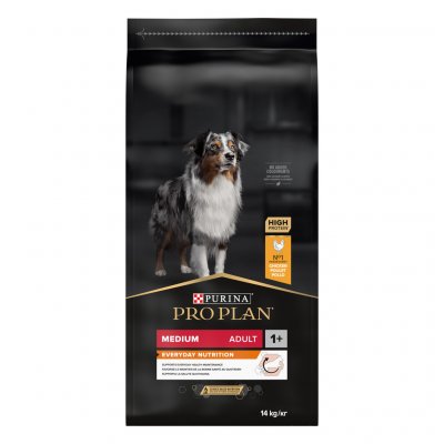 Purina Pro Plan Medium Adult Everyday Nutrition kuře 2 x 14 kg – Hledejceny.cz