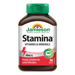 Jamieson Stamina komplex Vitamínů a miner. 90 tablet