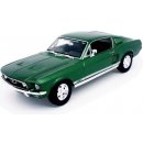 Maisto 1967 Ford Mustang Fastbackmetal zelená 1:18