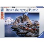 Ravensburger 170814 Norwegen 3000 dílků – Zboží Dáma