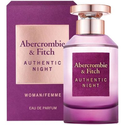 Abercrombie & Fitch Authentic Night parfémovaná voda dámská 50 ml – Zboží Mobilmania