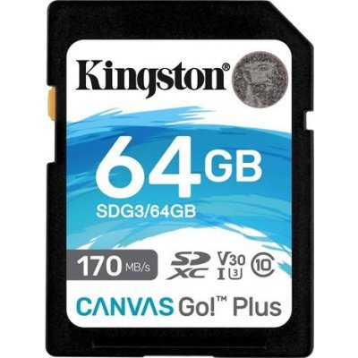 Kingston SDXC Class 10 64GB SDG3/64GB