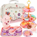 Kruzzel 26367 Čajový servis pro děti v kufříku – Zbozi.Blesk.cz