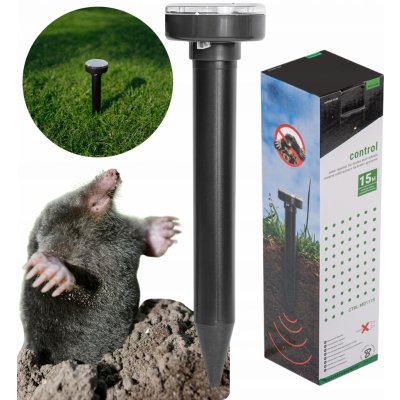 BRADAS Solární odpuzovač krtků a hlodavců, kulatý, dlouhý BR-CTRL-MO102S – Zboží Dáma