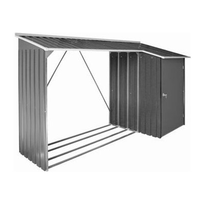 Duramax 272,4 x 108,8 x 160,4 cm plechový antracit DURAMAX 53651 – Zboží Dáma