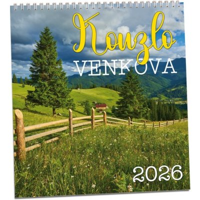 ARIA nástěnný Kouzlo venkova 2026 – Zboží Dáma