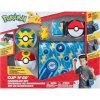 Figurka Jazwares Pokemon sada Clip and Go Bandolier Trenerský Set Repeat Ball & Pikachu