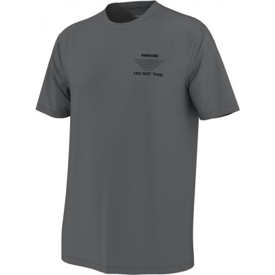 Parkside Pánské triko s BIO bavlnou šedá – Zboží Dáma