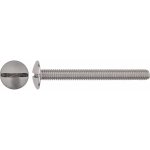 Korčekový šroub s půlkulatou hlavou PZ bíle pozinkovaný M4 x 16 mm, 12 ks – Hledejceny.cz