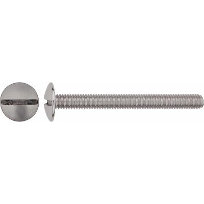 Korčekový šroub s půlkulatou hlavou PZ bíle pozinkovaný M4 x 16 mm, 12 ks – Hledejceny.cz