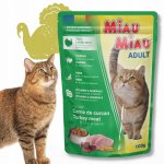Miau Miau Adult Turkey in Gravy 100 g – Zboží Mobilmania