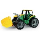 Lena Traktor se lžíci zeleno žlutý