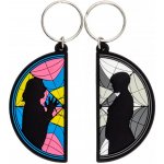 Přívěsek na klíče Pyramid International Wednesday Enid Window 2 ks – Zboží Dáma