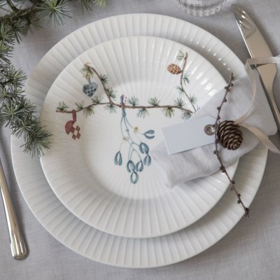 Kähler Hluboký Hammersh i Christmas 21 cm multi porcelán