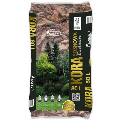 Sobex Borovicová kůra 80 l – Zboží Dáma