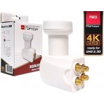 OPTICUM LNB Robust QUAD 0,1dB Gold konektory F