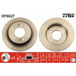 Brzdový kotouč TRW DF6627 | Zboží Auto