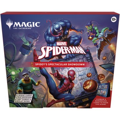 Wizards of the Coast Magic: The Gathering Marvel's Spider-Man Scene Box – Zboží Dáma