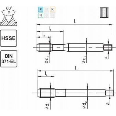 Fanar THREAD M 3 DIN-371B EL (6H) HSSE 800 – Hledejceny.cz